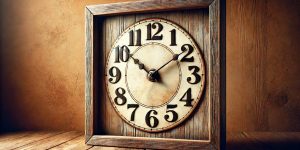 Rustic Wall Clock